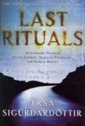 book cover of O Último Ritual by Yrsa Sigurdardottir