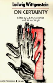 book cover of Über Gewißheit by Ludvigs Vitgenšteins