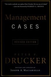 book cover of Management cases by Peter Drucker