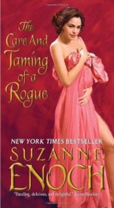 book cover of The Care and Taming of a Rogue (The Adventurers Club, Book 1) by Suzanne Enoch