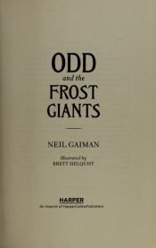 book cover of Odd and the Frost Giants by نيل غيمان