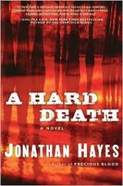 book cover of A hard death by Jonathan Hayes