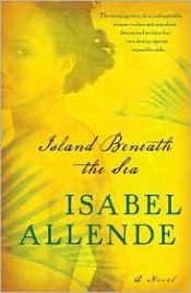 book cover of Øya under havet by Isabel Allende