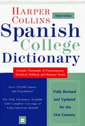 book cover of Harper Collins Spanish College Dictionary by author not known to readgeek yet