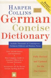 book cover of HarperCollins German Concise Dictionary by HarperCollins