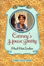 book cover of Carney's house party by Maud Hart Lovelace