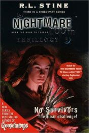 book cover of No Survivors (The Nightmare Room Thrillogy #3) by R. L. 스타인