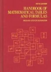 book cover of Handbook of Mathematical Tables and Formulas by Richard Stevens (compiled by) Burington