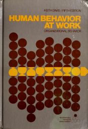 book cover of Human Behaviour at Work (McGraw-Hill series in management) by Keith Davis