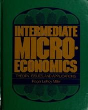 book cover of Intermediate microeconomics : theory, issues, applications by Roger LeRoy Miller
