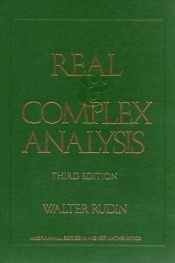 book cover of Real and complex analysis by ウォルター・ルーディン