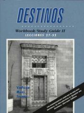 book cover of Destinos: Workbook by Bill VanPatten