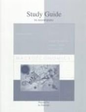 book cover of Study Guide to Accompany Macroeconomics by Rudiger Dornbusch