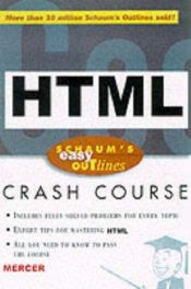 book cover of Schaum's Outline of HTML by David Mercer