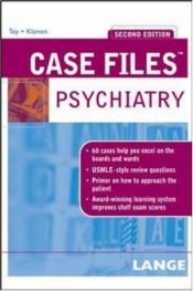 book cover of Case Files Psychiatry by Eugene Toy