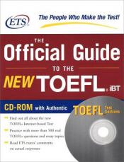 book cover of The official guide to the new TOEFL iBT by Graduate Record Examinations Board