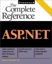 book cover of ASP.NET: The Complete Reference by Matthew MacDonald