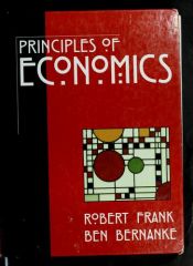 book cover of Principles of Economics by Robert H. Frank