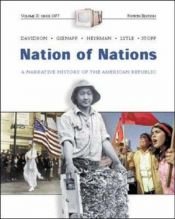book cover of Nation of Nations Vol. II w by James West Davidson