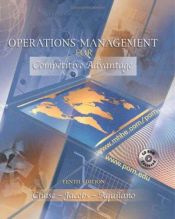 book cover of Operations Management for Competitive Advantage by Richard B Chase