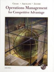 book cover of Operations Management for Competitive Advanage with CD-ROM and PowerWeb by Richard B Chase