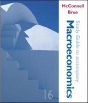 book cover of Macroeconomics, Study Guide by Campbell McConnell