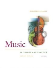 book cover of Music: In Theory and Practice Volume 2 by Bruce Benward