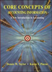 book cover of Core Concepts Accounting Information by Taylor