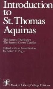 book cover of Introduction to St Thomas Aquinas (Modern Library College Editions) by Anton Charles Pegis