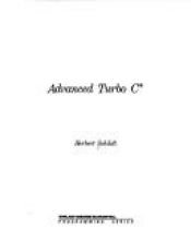book cover of Advanced Turbo C by Герберт Шилдт