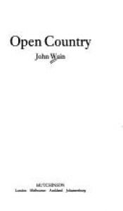 book cover of Open Country by John Wain