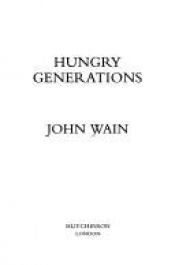 book cover of Hungry generations by John Wain
