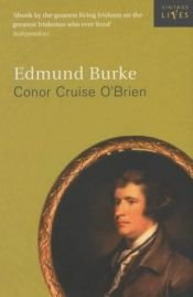 book cover of Edmund Burke (Vintage lives) by Conor Cruise O'Brien