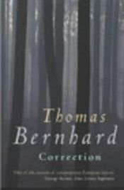 book cover of Correction by Thomas Bernhard