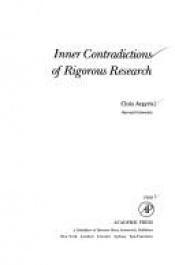 book cover of Inner contradictions of rigorous research by Chris Argyris