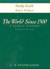 book cover of The world to 1500: A global history by Leften Stavros Stavrianos