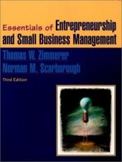 book cover of Essentials of Entrepreneurship and Small Business Management by Thomas W Zimmerer