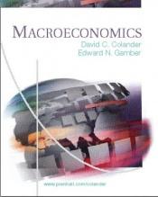 book cover of Macroeconomics by David Colander