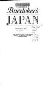 book cover of Baedeker's Japan by Karl Baedeker