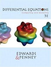 book cover of Differential Equations: Computing and Modeling by C. H. Edwards, Jr.