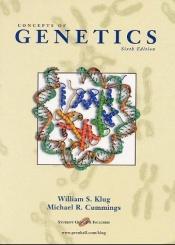 book cover of Concepts of Genetics by William S. Klug