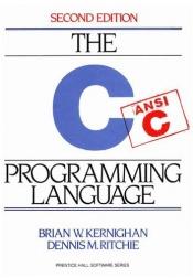book cover of The C Programming Language by Brian Kernighan|Dennis Ritchie