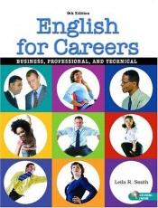 book cover of English For Careers : Business, Professional, and Technical by Engel FA (Ed)