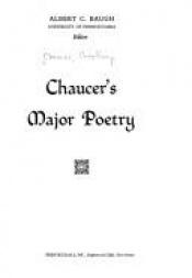 book cover of Chaucer's Major Poetry by Джефри Чосер