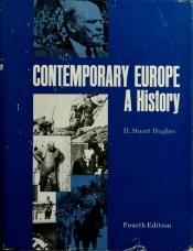 book cover of Contemporary Europe by H. Stuart Hughes