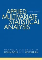 book cover of Applied Multivariate Statistical Analysis by Richard A. Johnson