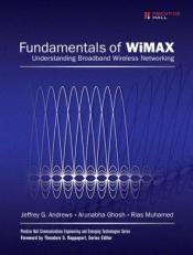 book cover of Fundamentals of WiMAX: Understanding Broadband Wireless Networking (Prentice Hall Communications Engineering and Emergin by Jeffrey G. Andrews