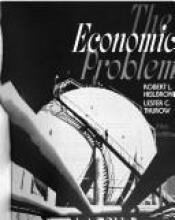 book cover of The economic problem by Robert Heilbroner