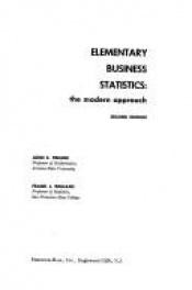 book cover of Elementary Business Statistics by John E. Freund