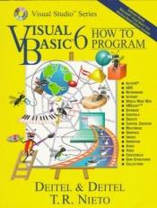 book cover of Visual Basic 6 how to program by H.M. Deitel